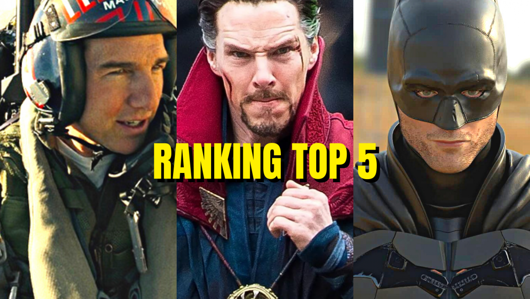 Las cinco películas más taquilleras del 2022